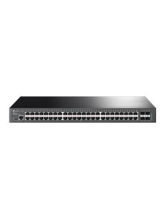 JetStream 48-портовий гігабітний L2 керований комутатор з 4 10GE SFP слотами, SG3452X TP-LINK