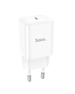 Мережевий зарядний пристрій HOCO N27 Innovative single port PD20W charger White