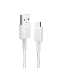 Кабель Anker Powerline 322 USB Type-A to USB Type-C 0.9m White (A81H5H21)