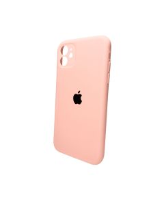 Чохол для смартфона Silicone Full Case AA Camera Protect for Apple iPhone 11 Pro Max кругл 37,Grapefruit