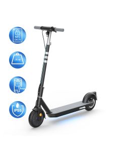 Електросамокат OKAI ES20-NEON Black 9&quot;, 300(600)W, 9.8Ah, 40km, 25kmh, 20%, NFC, App, 16kg