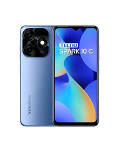 Смартфон Tecno Spark 10с (KI5m) 4/64 GB Dual Sim Meta Blue (4895180798221)