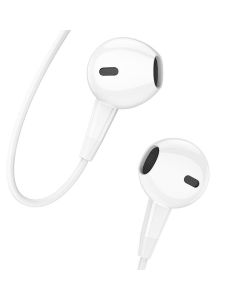 Навушники BOROFONE BM68 Kelly universal earphones with mic White