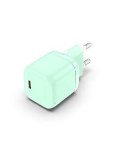 Зарядний пристрій Vention 1-port USB-C GaN Charger(30W) EU-Plug Green (FAKG0-EU)