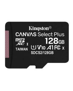Карта пам'яті microSDXC (UHS-1) Kingston Canvas Select Plus 128Gb class 10 А1 (R-100MB/s)