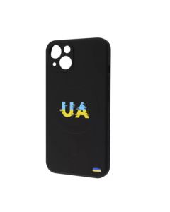 Чехол Wave Ukraine Edition Case для Apple iPhone 13/14 with MagSafe Ukraine Blue/Yellow