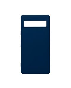 Чохол Original Soft Touch Case for Google Pixel 7a Dark Blue with Camera Lens