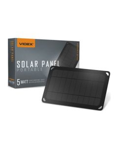 Портативна сонячна зарядна станцiя VIDEX VSO-F505U 5W