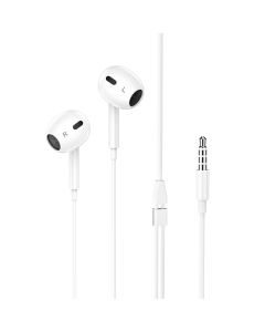 Навушники HOCO M1 Max crystal earphones with mic White