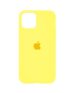 Чохол для смартфона Silicone Full Case AA Open Cam for Apple iPhone 11 Pro Max кругл 56,Sunny Yellow