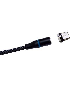 Кабель магнітний Profit QY-82 Micro USB 1m 2.4A Black