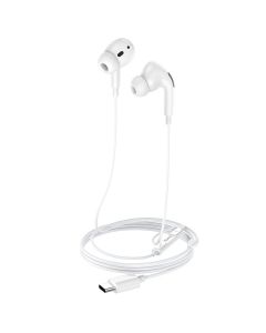 Навушники HOCO M1 Pro series earphones for Type-C White