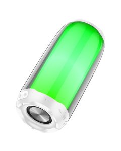 Портативна колонка HOCO HC8 Pulsating colorful luminous wireless speaker White