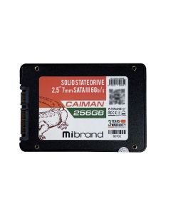 SSD Mibrand Caiman 256GB 2.5&quot; 7mm SATAIII Bulk