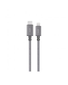 Кабель Moshi Integra USB-C to Lightning Cable Titanium Gray 1.2m (99MO084041)