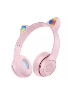 Bluetooth Навушники Profit Car Ear P47M Pink