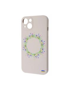 Чехол Wave Ukraine Edition Case для Apple iPhone 13/14 with MagSafe Flowers