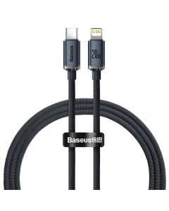 Кабель Baseus Crystal Shine Series Fast Charging Data Cable Type-C to iP 20W 2m Black