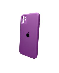 Чохол для смартфона Silicone Full Case AA Camera Protect for Apple iPhone 11 Pro Max кругл 19,Purple