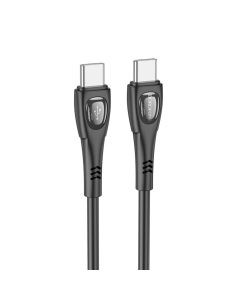 Кабель BOROFONE BX98 Type-C to Type-C Superior 60W charging data cable Black