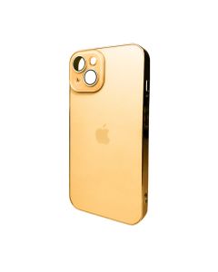 Чохол для смартфона AG Glass Sapphire Frame MagSafe Logo for Apple iPhone 15 Gold