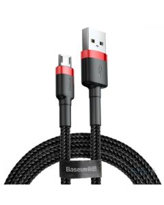 Кабель Baseus Cafule Cable USB For Micro 1.5A 2m Red+Black