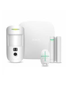 Ajax StarterKit Cam HDR (8EU) UA white комплект охоронної сигналізації
