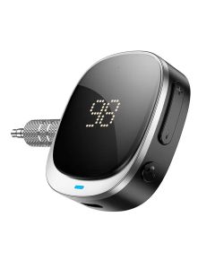 Bluetooth-ресивер HOCO E80 Travel car AUX BT receiver Black