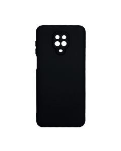 Чохол Original Soft Touch Case for Xiaomi Redmi Note 9s/Note 9 Pro/Note 9 Pro Max Black with Camera Lens