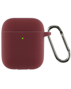 Футляр для навушників AirPods 2 Ultra Thin Case Maroon