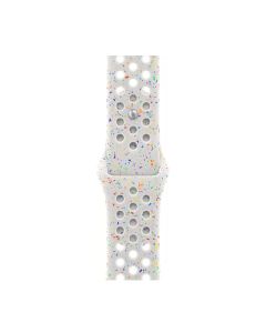 Ремешок для Apple Watch 45mm Pure Platinum Nike Sport Band M/L (MUV13ZM/A)