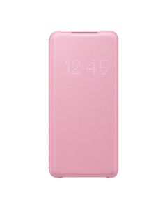 Чехол-книжка Samsung G985 Galaxy S20 Plus LED View Cover Pink (EF-NG985PPEG)