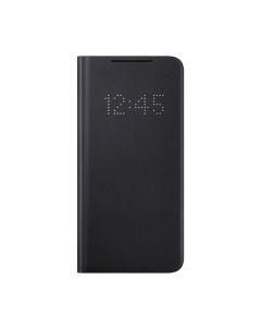 Чехол книжка Samsung G991 Galaxy S21 Smart LED View Cover Black (EF-NG991PBEG)
