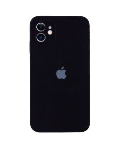 Чохол Soft Touch для Apple iPhone 11 Black with Camera Lens Protection Square