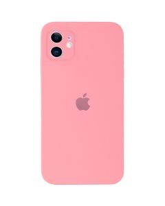 Чехол Soft Touch для Apple iPhone 11 Light Pink with Camera Lens Protection Square