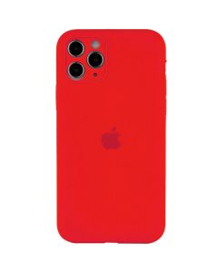 Чохол Soft Touch для Apple iPhone 12 Pro Max Red with Camera Lens Protection