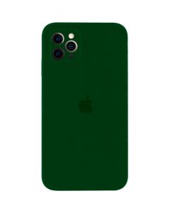 Чохол Soft Touch для Apple iPhone 12 Pro Max Forest Green with Camera Lens Protection