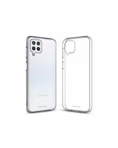 Чохол Original Silicon Case Samsung M32-2021/M325 Clear with Camera Lens