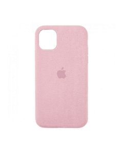 Чохол Alcantara для Apple iPhone 12/12 Pro Light Pink