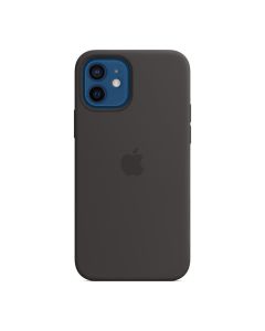 Чехол Apple Silicon Case with MagSafe для Apple iPhone 12/12 Pro Black