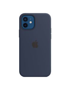 Чехол Apple Silicon Case with MagSafe для Apple iPhone 12 Mini Navy Blue