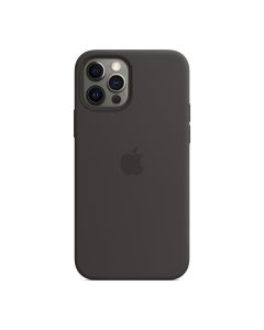 Чехол Apple Silicon Case with MagSafe для Apple iPhone 12 Pro Max Black