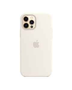 Чохол Apple Silicon Case with MagSafe для Apple iPhone 12 Pro Max White