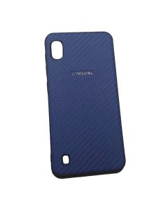 Чехол накладка Carbon для Samsung A10-2019/A105 Dark Blue
