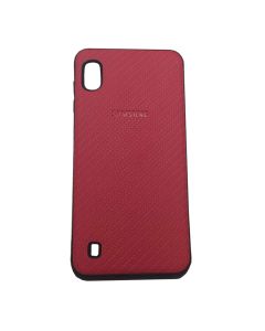 Чехол накладка Carbon для Samsung A10-2019/A105 Red