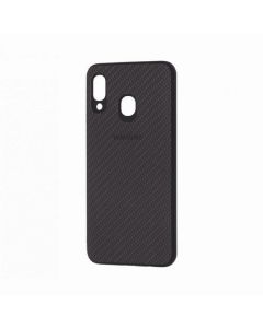 Чехол накладка Carbon для Samsung A20-2019/A205/A30-2019/A305 Black