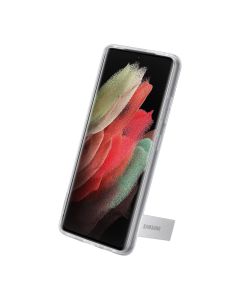 Чехол накладка Samsung G998 Galaxy S21 Ultra Clear Standing Cover Transparant (EF-JG998CTEG)