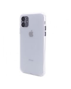 Чехол накладка Colorful Matte Case для iPhone 11 Clear
