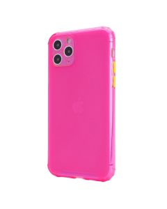 Чохол накладка Colorful Matte Case для iPhone 11 Pro Pink