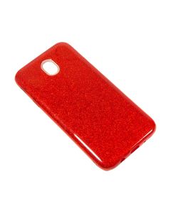 Чехол накладка Dream Case для Samsung J3-2017/J330 Red